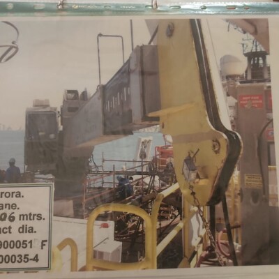 Marine Telescopic 10 Ton Crane Aurora 50TSC12000