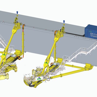 Pile Gripper Frame for max 6m piles