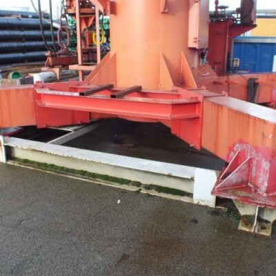 Used Pipe Handling Knuckle Boom crane-3