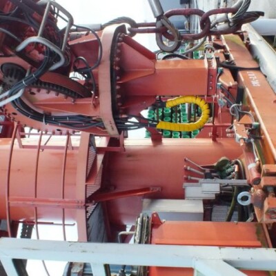 Used Pipe Handling Knuckle Boom crane-4