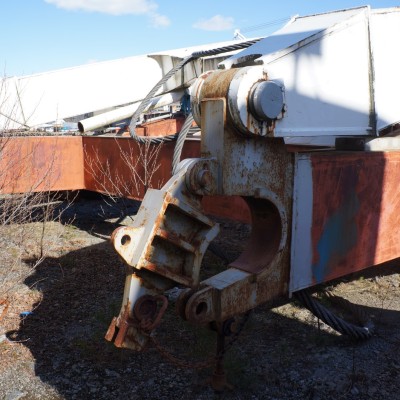 High lift fly jib used on a sheerleg.-3