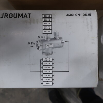 JRGUMAT 3400  thermostatic mixing valve