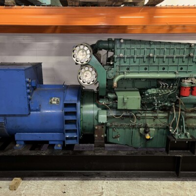 Volvo Penta TAMD 162 Engine with Newage Stamford Generator – 405 kVA, 1500 RPM