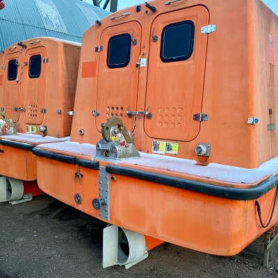 75 persons Life boats including davit-4