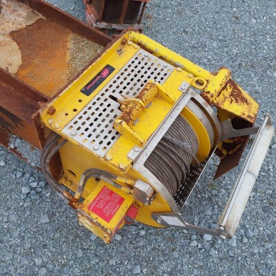 Ingersoll Rand man rider winch
