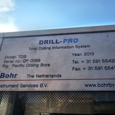 BOHR DRILL-PRO SYSTEM CONTROL PANEL-9
