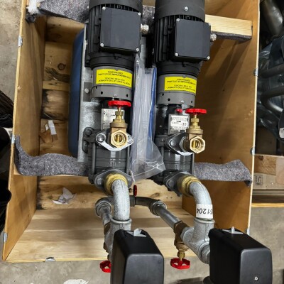 FOR SALE – Brand New Flowserve Dual SMP Pump System with Reflex Pressure Tank-3