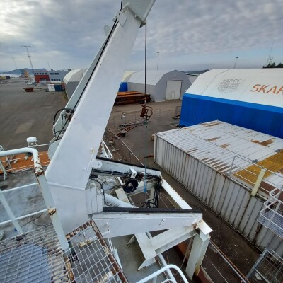 TTS Davit with 3,5T lifting capacity