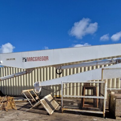 MACGREGOR 5 TONS KNUCKLE JIB CRANE