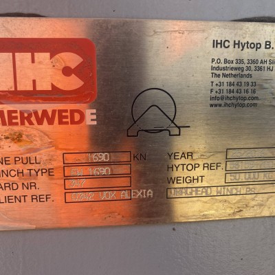 4X IHC HYTOP Draghead Winches-2