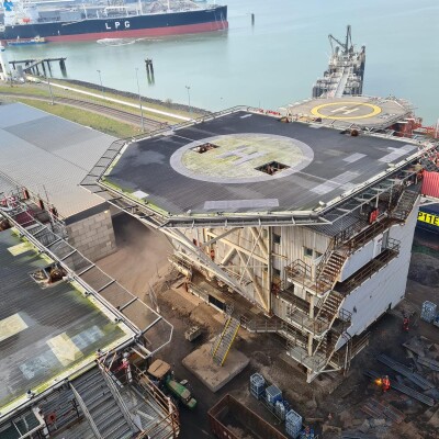 19 meter Helideck to support Sikorsky s61