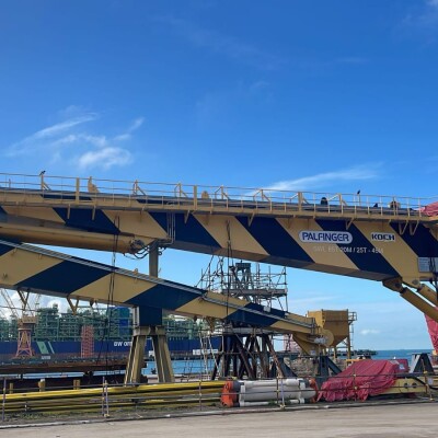 Palfinger Knuckle Boom Crane (KBC) 85T at 20 meter