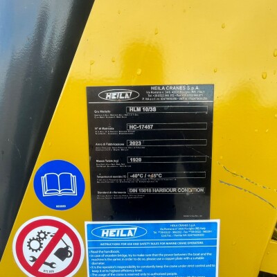 Heila foldable crane HLM 10/3S-3