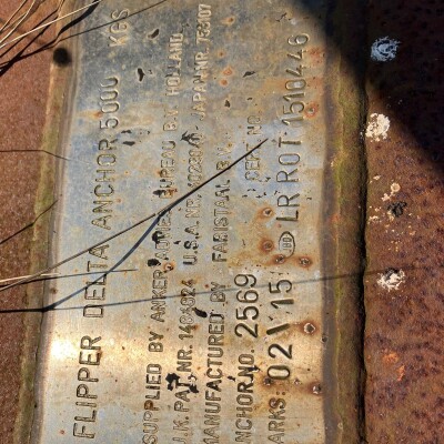 4x Anchor Delta Flipper 5 Te ANCHOR-3