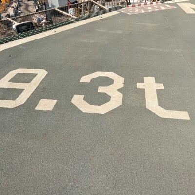 Helideck for Sikorsky S61 or S92-2