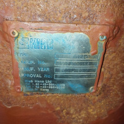 MacGregor Plimsoll Knuckle Boom Crane with max 5,5T at 2,4 mtr-4