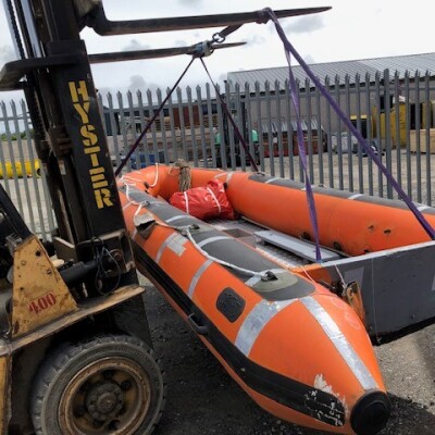 4.2m fully inflatable commercial rescue boat
