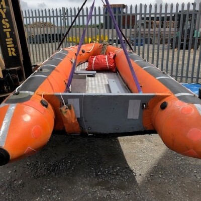 4.2m fully inflatable commercial rescue boat-2