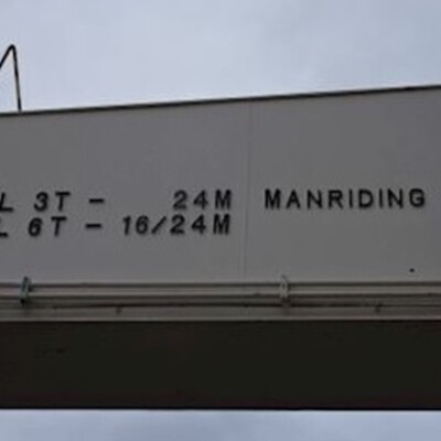 Telescopic Marine Crane  with manriding capability