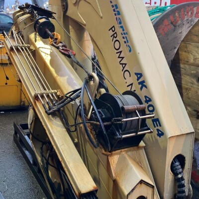 HS Marine Knuckle Boom Crane AK 40 E4