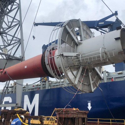 Liebherr Pedestal Mounted Offshore crane MTC 2600-100D Litronic with 100T Capacity-6