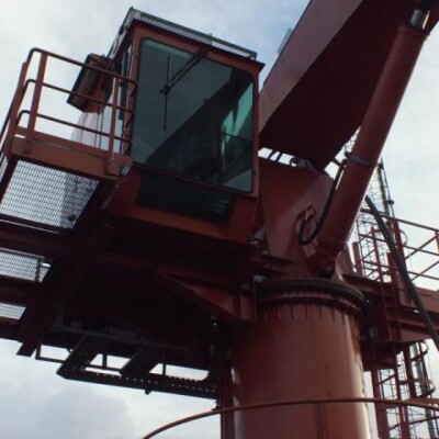 Used Pipe Handling Knuckle Boom crane-2