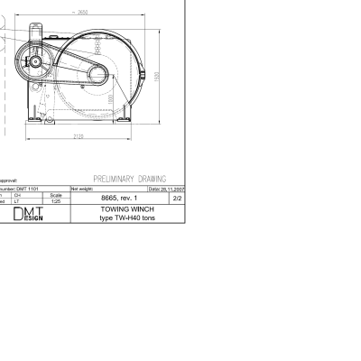 Surplus towing winches for sale (2x)-3