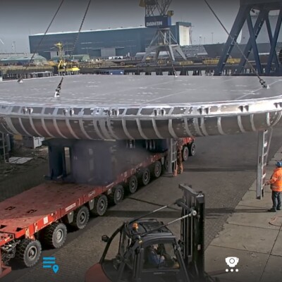 Aluminium Helideck for Bell helicopter-2