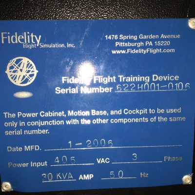 FIDELITY HELICOPTER SIMULATOR-2