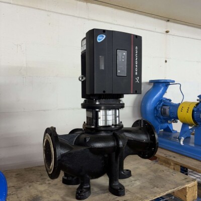 Grundfos TPE 125-100/4 Pump with MGE112MC4 Motor