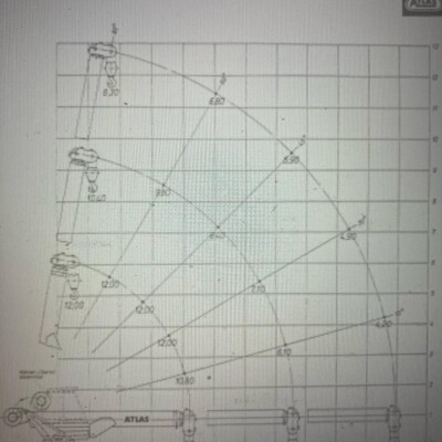 Atlas Knuckle Boom Crane 6500T-4