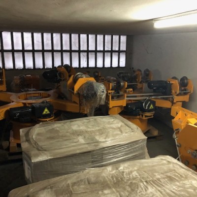 3x Engine room overhead cranes with 3T capacity for SALE