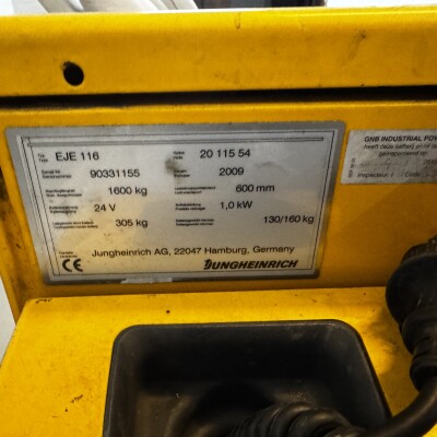 Jungheinrich Electric Pallet Truck – EJE 116-3