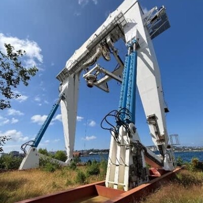 250 Ton Macgregor HMF 2500 hydraulic A-frame-2