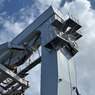 250 Ton Macgregor HMF 2500 hydraulic A-frame-4