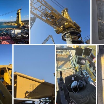Liebherr offshore crane MTC 6000 – 150 LITRONIC